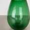 Green Bubble Sommerso Bullicante Murano Glass Vase, Italy, 1970s 5