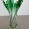 Extra Large Multi-Color Floral Glass Sommerso Vase, Italy, 1970s 8