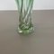 Extra Large Multi-Color Floral Glass Sommerso Vase, Italy, 1970s 7