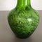 Large Vintage Green Pop Art Vase from Opaline Florence, Italy 7