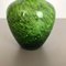 Large Vintage Green Pop Art Vase from Opaline Florence, Italy 8