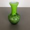 Large Vintage Green Pop Art Vase from Opaline Florence, Italy 4