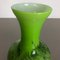 Large Vintage Green Pop Art Vase from Opaline Florence, Italy 6