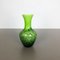 Große grüne Vintage Pop Art Vase von Opaline Florence, Italien 2