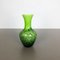 Large Vintage Green Pop Art Vase from Opaline Florence, Italy 2