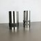 Vintage Brutalist Steel Vases, Germany, 1970s, Set of 2, Image 18