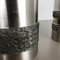 Vintage Brutalist Steel Vases, Germany, 1970s, Set of 2, Image 7