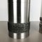 Vintage Brutalist Steel Vases, Germany, 1970s, Set of 2, Image 4