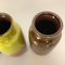 Vintage Pottery Fat Lava 213-20 Vases by Scheurich, Germany, Set of 4 10