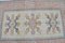 Türkischer Vintage Teppich in Pastellrosa & Beige 3