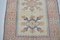 Türkischer Vintage Teppich in Pastellrosa & Beige 4