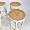 Austrian Cane and Bentwood Barstools, 1940s, Set of 4, Image 2