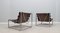 Leather Armchairs by Pascal Mourgue for Steiner, 1970s, Set of 2, Image 6