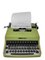Machine à Ecrire Lettre 32 Olivetti Verte par Marcello Nizzoli pour Olivetti 12