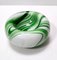 Postmodern White and Green Ashtray by Carlo Moretti, Italy, Image 4