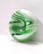 Postmodern White and Green Ashtray by Carlo Moretti, Italy 6