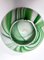 Postmodern White and Green Ashtray by Carlo Moretti, Italy 12