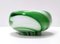 Postmodern White and Green Ashtray by Carlo Moretti, Italy 10