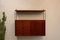 Teak Wall Shelf with Drawer Cabinet by Kajsa & Nils Strinning for String, 1960s 2