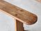 Provincial Cherry Wood Benches, Set of 2, Image 4