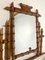 19th Century French Faux Bamboo Chest of Drawers & Mirror, Image 4