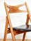 CH 29 Sawbuck Dining Chair by Hans J. Wegner for Carl Hansen, 1950s, Set of 4, Image 8