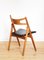 CH 29 Sawbuck Dining Chair by Hans J. Wegner for Carl Hansen, 1950s, Set of 4, Image 12