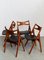 CH 29 Sawbuck Dining Chair by Hans J. Wegner for Carl Hansen, 1950s, Set of 4 11