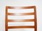 No.85 Dining Chairs by Niels Otto Møller for J.L.Møller, Set of 4, Image 2