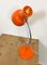 Lampe de Bureau Orange par Josef Hurka pour Napako, 1960s 4