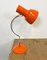 Orange Table Lamp by Josef Hurka for Napako, 1960s 8