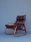 Rocking Chair Mid-Century en Bois Courbé par Ingmar Relling pour Westnofa, 1960s 1