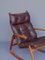 Rocking Chair Mid-Century en Bois Courbé par Ingmar Relling pour Westnofa, 1960s 5