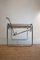 White Bauhaus B3 Wassily Chair by Marcel Breuer for Gavina 3