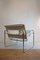 Silla Wassily Bauhaus B3 blanca de Marcel Breuer para Gavina, Imagen 4