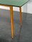 Schwarzer Tisch mit Messingbrettern, 1950er 6