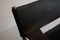 Bauhaus Black Leather D4 Folding Armchair by Marcel Breuer for Tecta 7