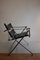 Bauhaus Black Leather D4 Folding Armchair by Marcel Breuer for Tecta 11