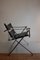 Bauhaus Black Leather D4 Folding Armchair by Marcel Breuer for Tecta, Image 11