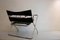 Bauhaus Black Leather D4 Folding Armchair by Marcel Breuer for Tecta 3