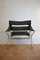 Bauhaus Black Leather D4 Folding Armchair by Marcel Breuer for Tecta, Image 13