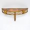 Antique French Gilt Bronze Marble Top Console Table 1