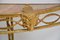 Antique French Gilt Bronze Marble Top Console Table 9