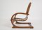 Art Deco Birch Bentwood Armchair by JP Hully for P.E Gane Ltd, England, 1930s 11
