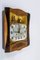 Art Deco Walnut Wall Clock, French, 1950 3