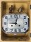 Art Deco Walnut Wall Clock, French, 1950 4