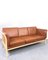 Three-Seater Leather Sofa, Denmark, 1970s, Image 3
