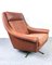 Danish Leather Lounge Chair, 1960s, Image 4