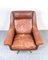 Danish Leather Lounge Chair, 1960s, Image 1