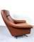 Fauteuil en Cuir, Danemark, 1960s 3